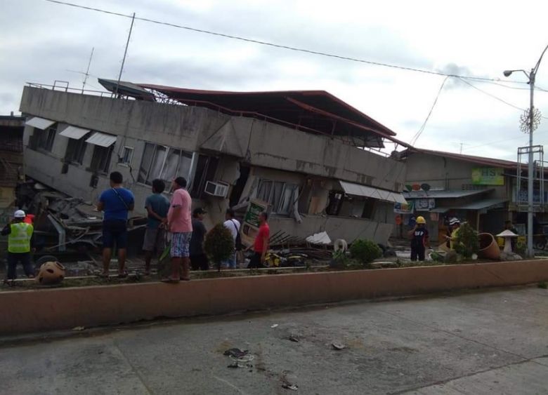 Estragos em Padada, provncia de Davao del Sur. Crdito: Imagem divulgada pelo twitter @theAshura28.  
