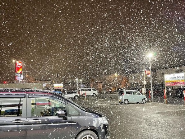 Neve em Hokkaido clicada por morador da regio. Crdito: Imagem divulgada pelo Instagram fulfill jp