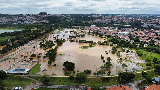 Sorocaba est em situao de emergncia aps a chuva volumosa desta semana. Crdito: Divulgao Junqueira Filmes