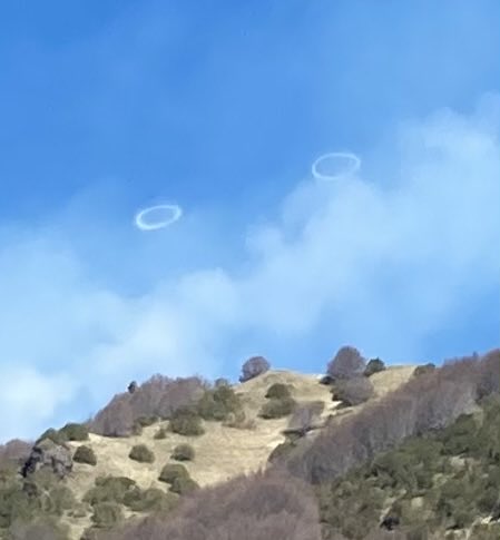 Anis de fumaa registrados recentemente em atividade do Etna. Crdito: divulgao via X (twitter) @davidmpyle