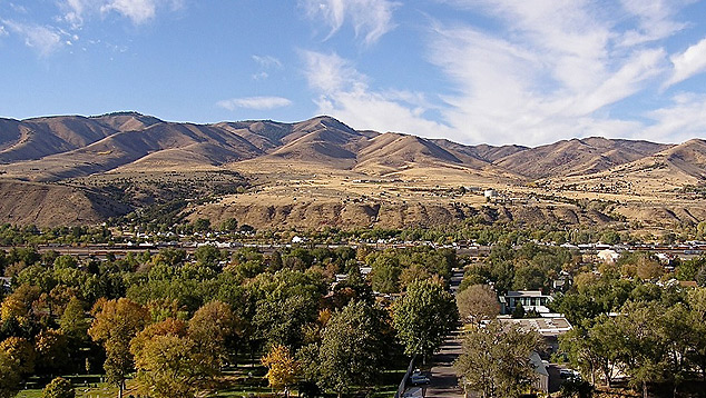 Imagem ilustrativa de Pocatello, em Idaho. Pelo menos 170 réplicas foram detectadas no centro do estado durante nove dias, após o forte tremor de magnitude 6.5 de 31 de março. Crédito da imagem: Michlaovic/goodfreephotos  