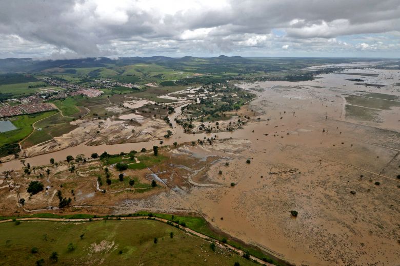 Chuva forte provocou mais inundações em 58 cidades do sul e sudoeste da Bahia desde à véspera do Natal. Crédito: Manu Dias/GOVBA/Fotos Públicas