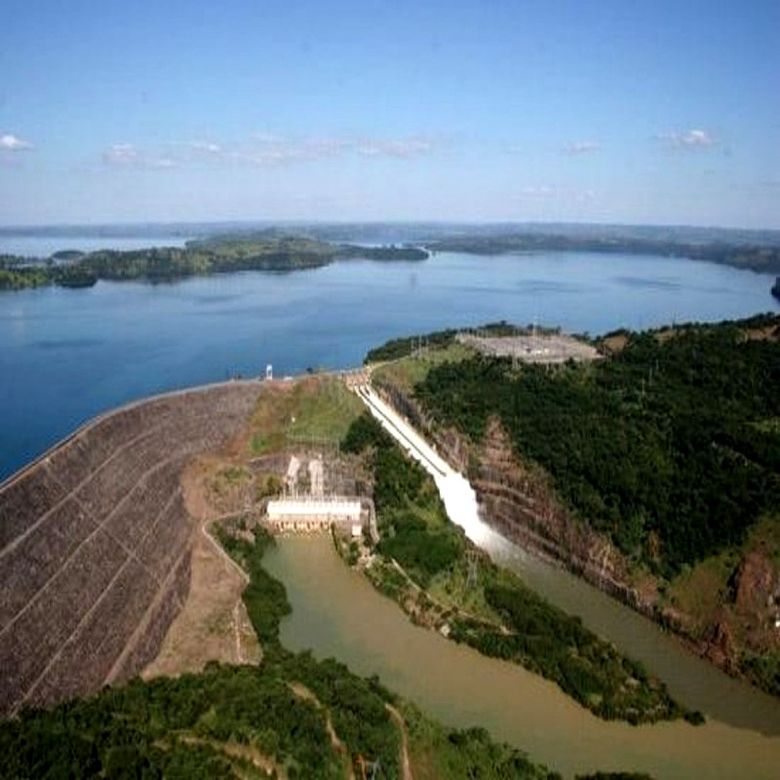 Imagem ilustrativa da Hidrel�trica de Emborca��o, no estado de Minas Gerais. Cr�dito: Divulga��o CEMIG.