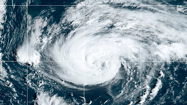 Furac�o Danielle � o primeiro da temporada do Atl�ntico de 2022. Cr�dito: NOAA/GOES-East