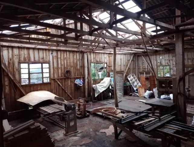 Ventos estimados superaram 100 km/h em Cammpo Alegre no domingo. Cr�dito: Divulga��o Defesa Civil de SC