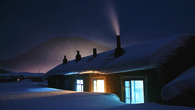 Foto ilustrativa da Vila de Beiji, em Mohe, prov�ncia de Heilongjiang, na China. A temperatura m�nima chegou a 53 graus negativos dia 21 de janeiro. Cr�dito: By funcn, CC BY 3.0, https://commons.wikimedia.org/w/index.php?curid=54018212