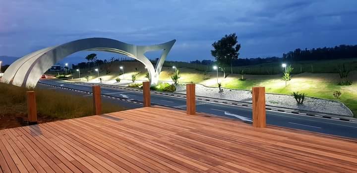 Imagem ilustrativa do Portal de Pindamonhangaba antes da destrui��o pelo temporal do dia 27 de setembro. Cr�dito: Prefeitura de Pindamonhangaba