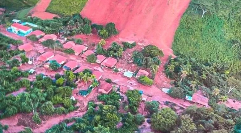 Um grande deslizamento de terra em Santa Luzia do Tide deixou duas v�timas fatais no m�s de mar�o. Cr�dito: CBMMA  <BR>