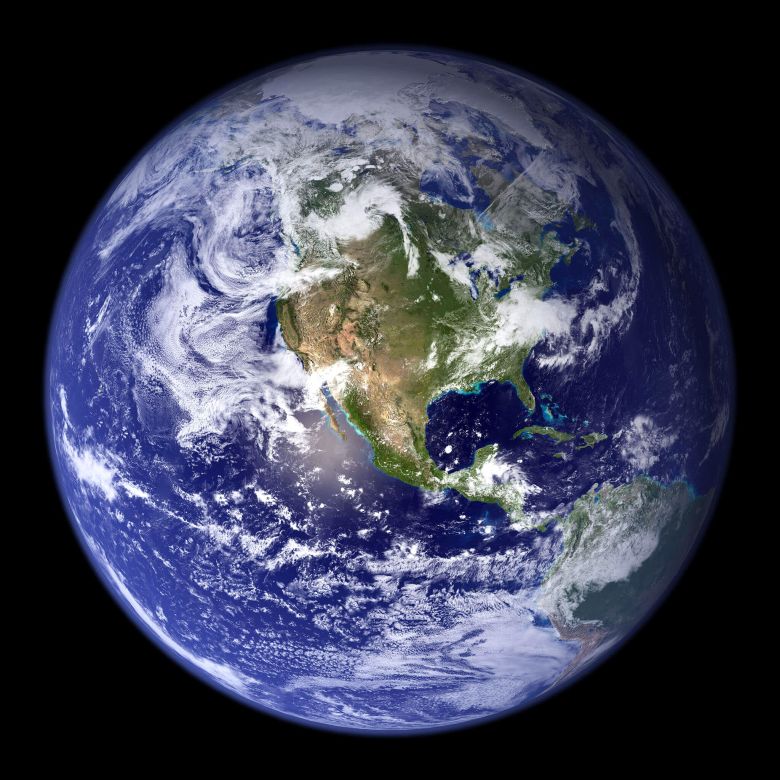 Imagem ilustrativa Planeta Terra. Crdito: Centro de Voo Espacial Goddard da NASA 