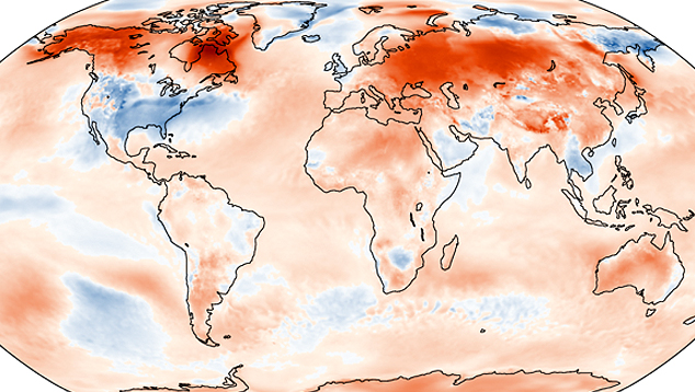 Janeiro de 2025 � o mais quente da hist�ria pelos dados do Servi�o Copernicus. Cr�dito: C3S/ECMWF  