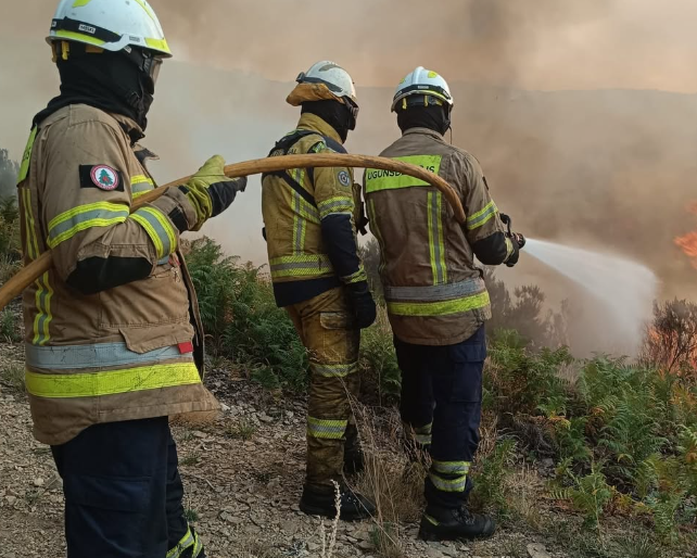Operacionais da Let�nia est�o em Portugal desde o come�o do m�s para ajudar nos inc�ndios. Cr�dito: divulga��o via Instagram @protecaocivilpt