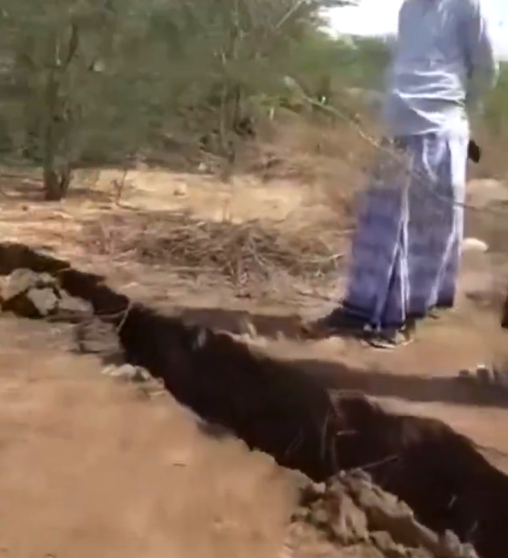 Cr�dito: divulga��o via X @Arab Storms