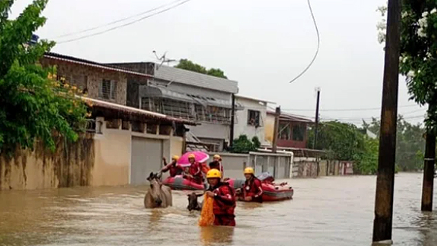 Chuvas deste come�o de maio deixam 23 cidades em emerg�ncia em Permanuco. Cr�dito: divulga��o Governo PE