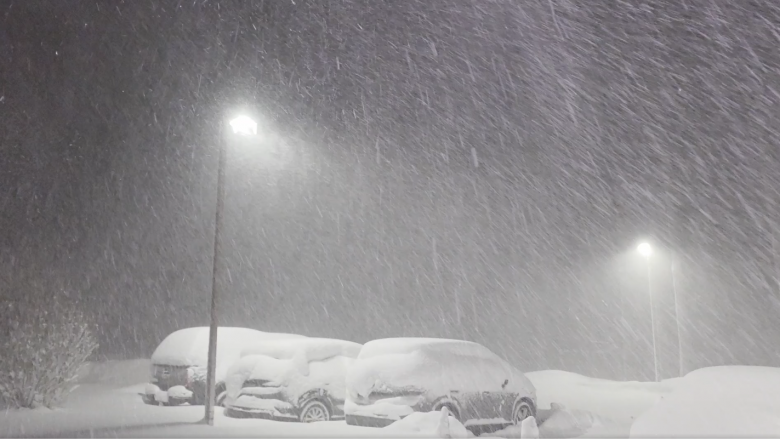 Vis�o do escrit�rio do Servi�o Nacional de Meteorologia em Upton, NY, atingido pela intensa nevasca. Cr�dito: divulga��o via X @NWSNewYorkNY